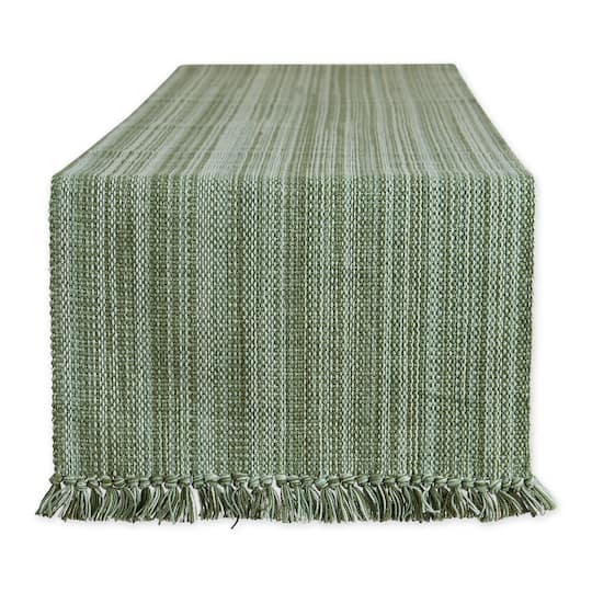 DII® 72" Variegated Fringe Table Runner in Artichoke | 13" x 72" | Michaels®